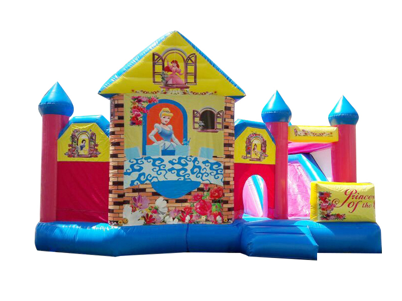 Inflatable princess bounce castle