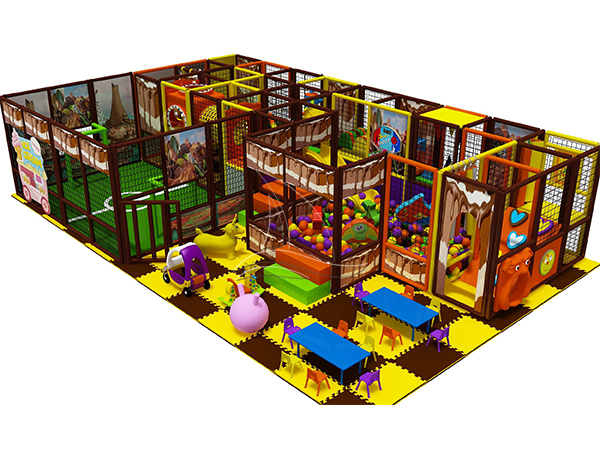 What are the benefits of indoor children's playgrounds for children?