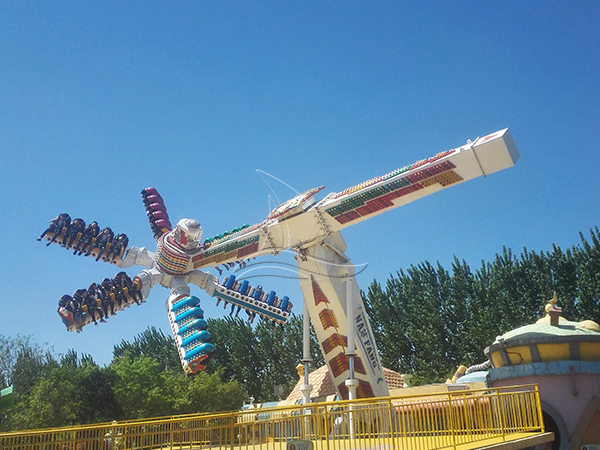 Crazy speed windmill rides for adults