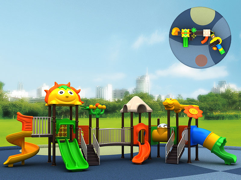 Children outdoor playground equipment