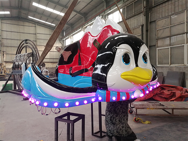 Park Penguin Pulley Roller Coaster