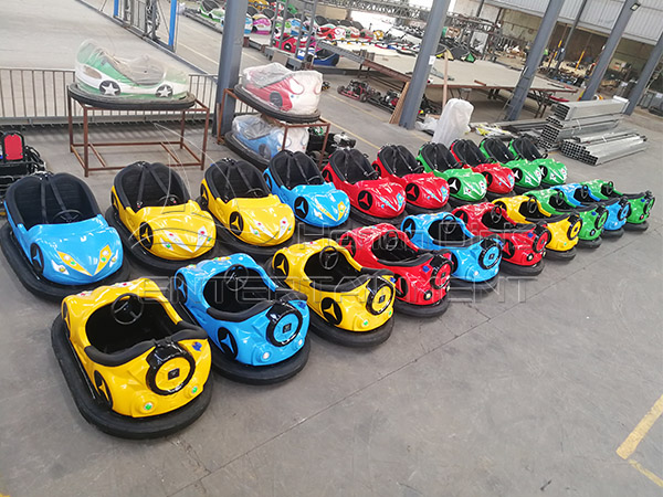 20 Bumper Cars Has Been Finished and Loaded for Philippine Client