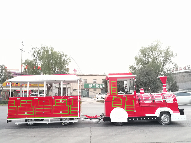 Our Nigeria Client’s Christmas Trackless Train Is Ready!