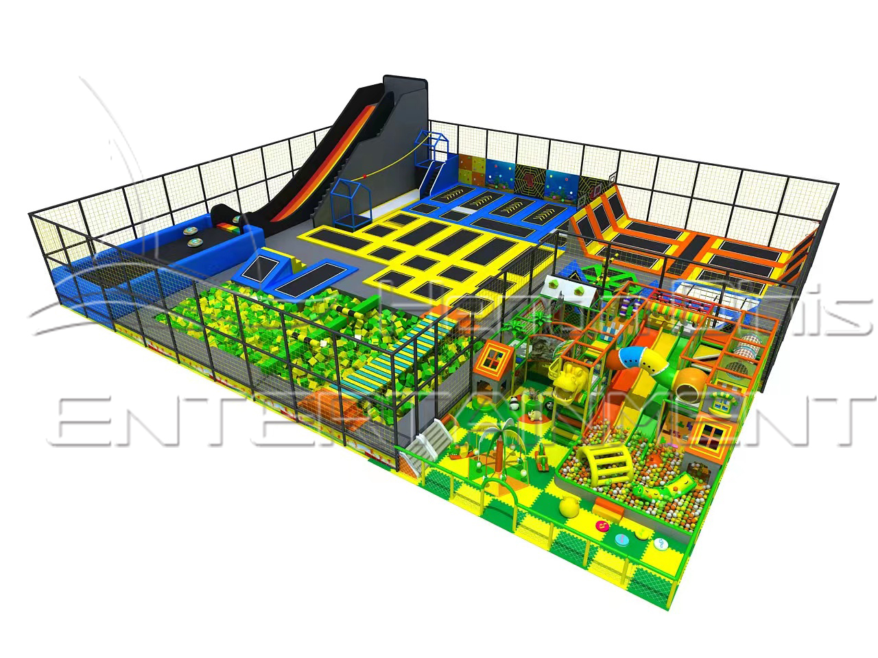 How to select a site for the construction of a trampoline park